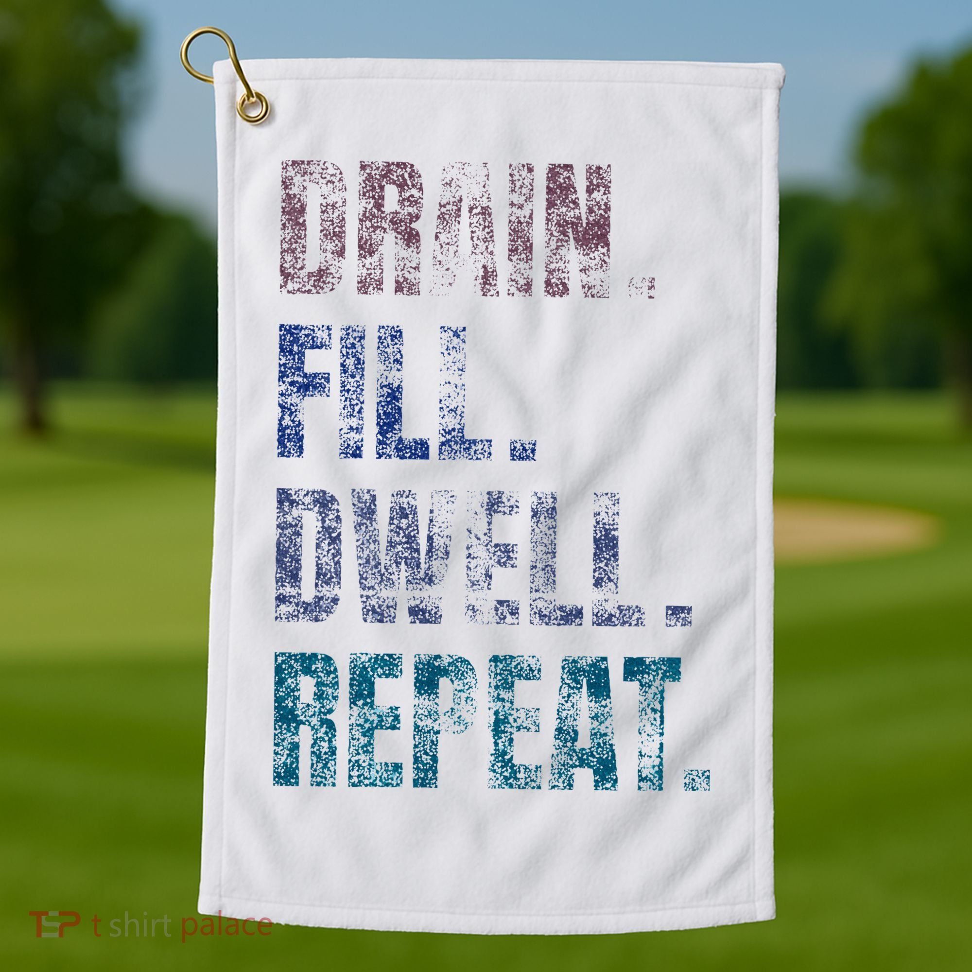 Peritoneal Dialysis Nurse Kidney Disease Funny Nursing Golf Towel