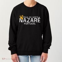Praia Do Norte Surf Portugal Nazare Surfing Women's Sweatshirt thumb 0