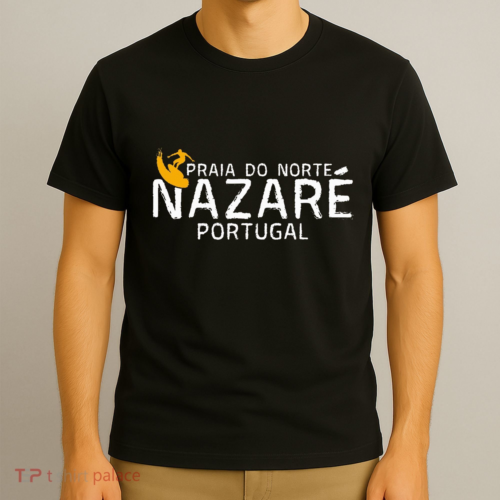 Praia Do Norte Surf Portugal Nazare Surfing T-Shirt