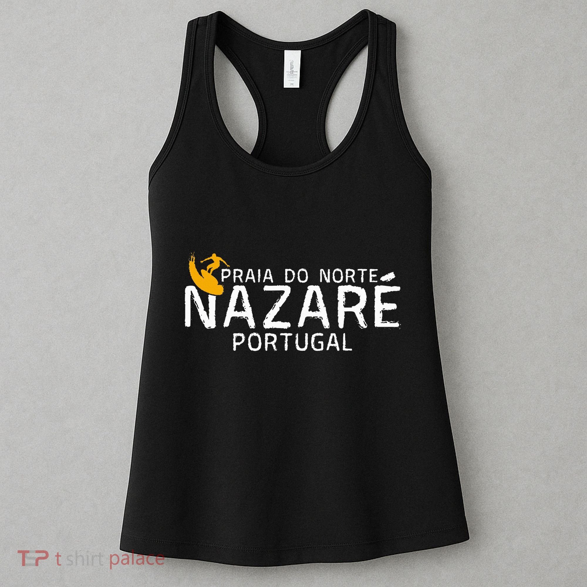 Praia Do Norte Surf Portugal Nazare Surfing Women's Tank Top