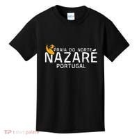 Praia Do Norte Surf Portugal Nazare Surfing Kids T-Shirt thumb 0