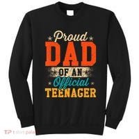 Proud Dad Of Nager 13th Birthday Gift Sweatshirt thumb 0