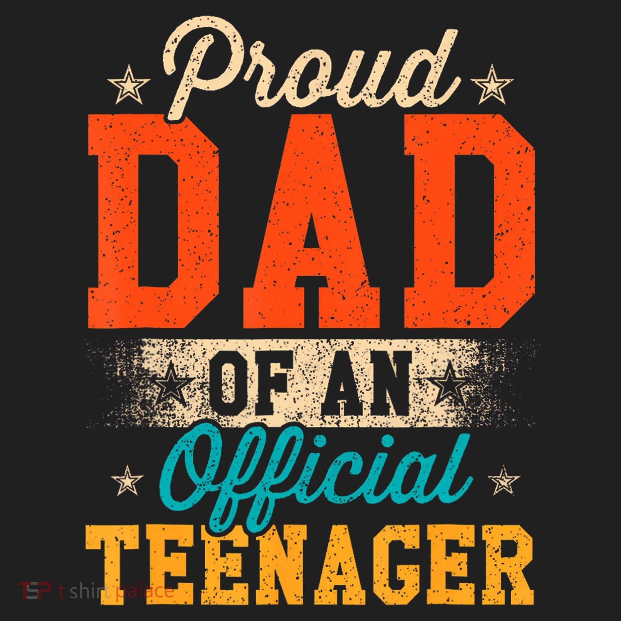 Proud Dad Of Nager 13th Birthday Gift Beanie