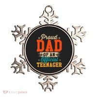 Proud Dad Of Nager 13th Birthday Gift Ornament thumb 0