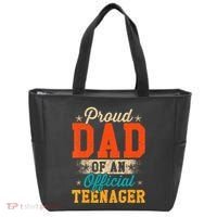 Proud Dad Of Nager 13th Birthday Gift Tote Bag thumb 0