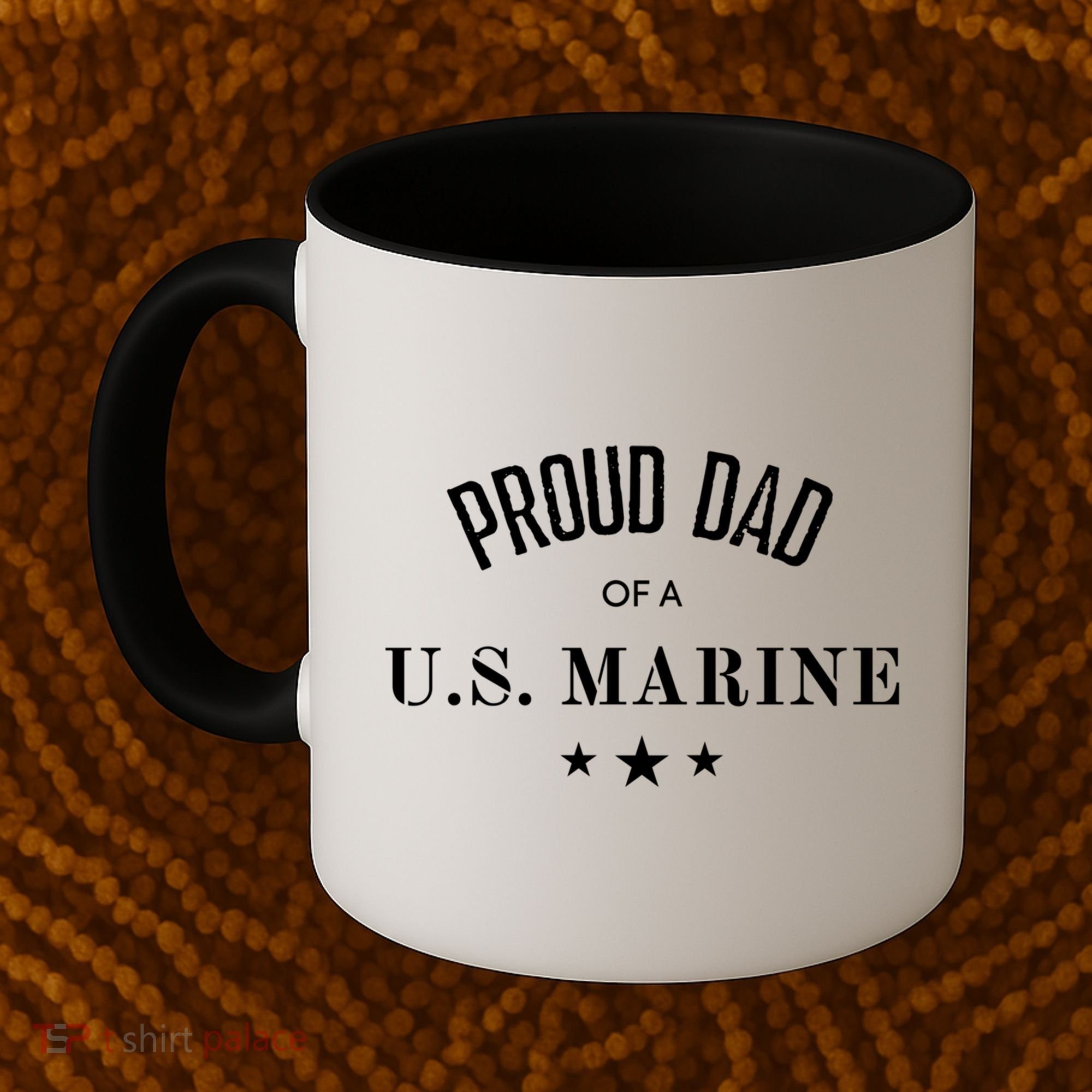 Proud Dad Of A U S Marine Gift Coffee Mug