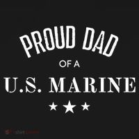 Proud Dad Of A U S Marine Gift Mousepad thumb 1