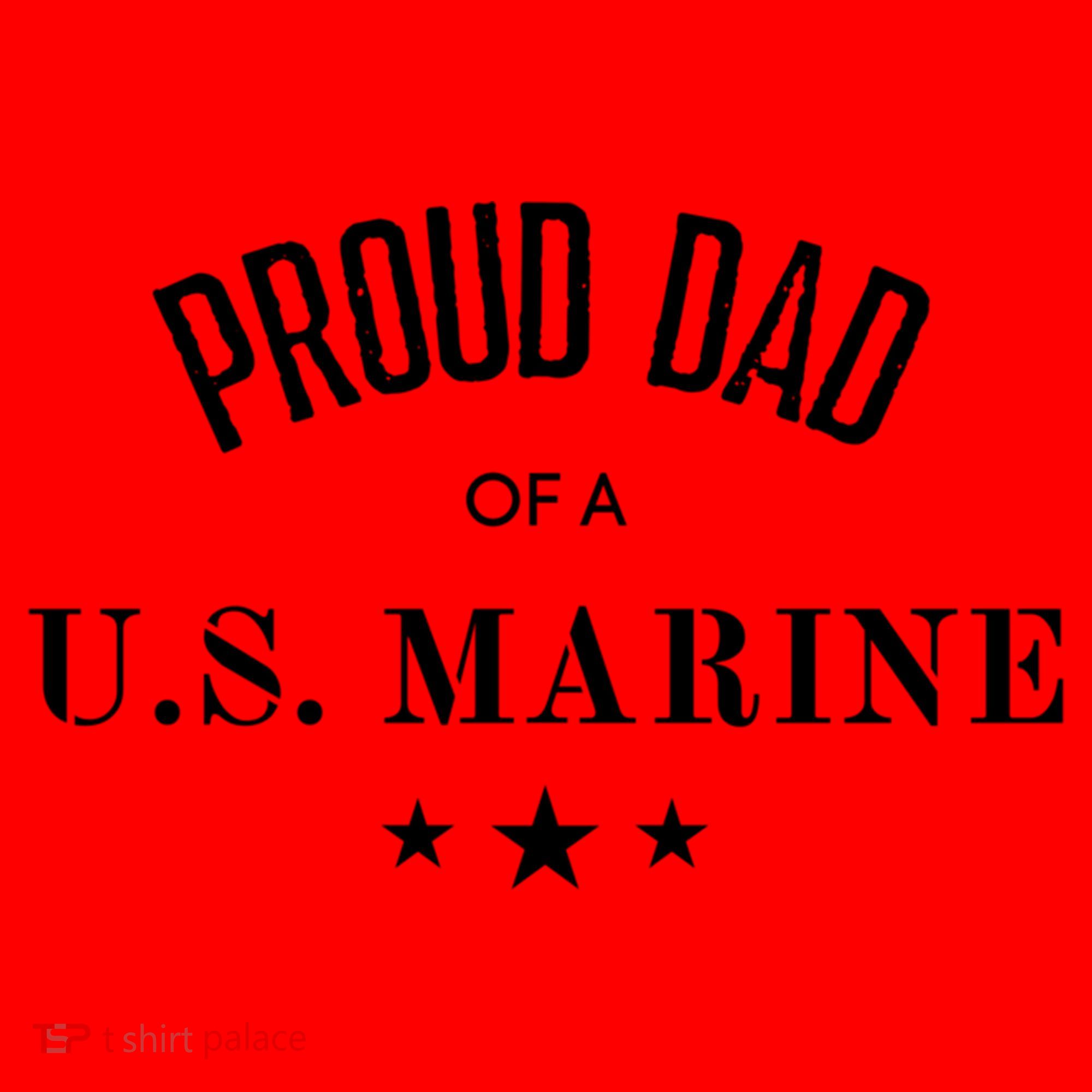 Proud Dad Of A U S Marine Gift Santa Hat