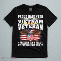 Proud Daughter Of A Vietnam Veteran Freedom Isn't Free Gift T-Shirt thumb 5