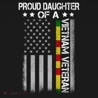 Proud Daughter Of A Vietnam Veteran T-Shirt thumb 7