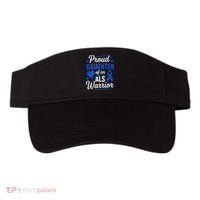 Proud Daughter Of An ALS Warrior Dad Mom ALS Awareness Month  Visor thumb 0