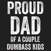 Proud Dad Of A Couple Dumbass Hat thumb 2