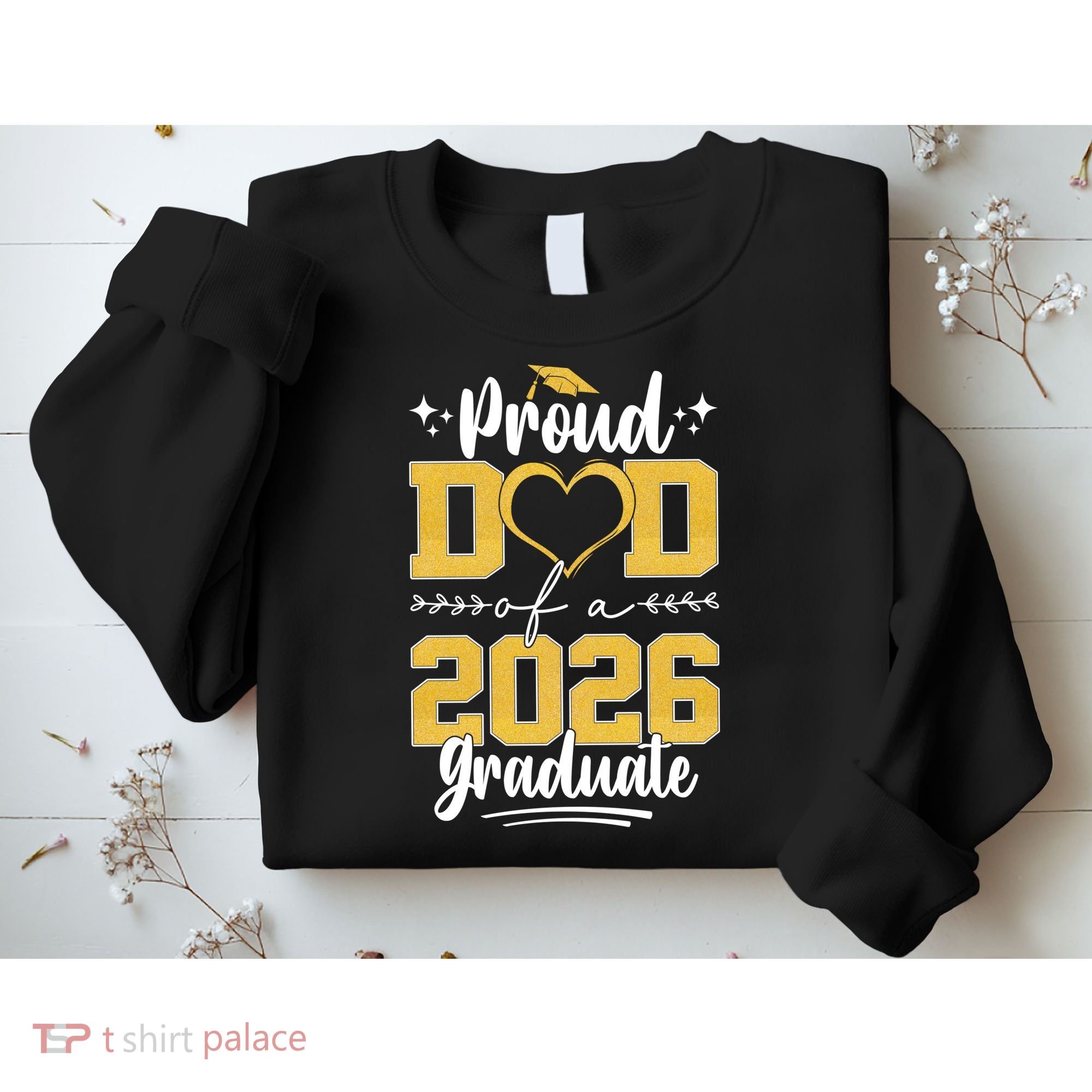 Proud Dad Of A 2026 Graduate Senior Grad Sweatshirt