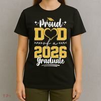 Proud Dad Of A 2026 Graduate Senior Grad T-Shirt thumb 4