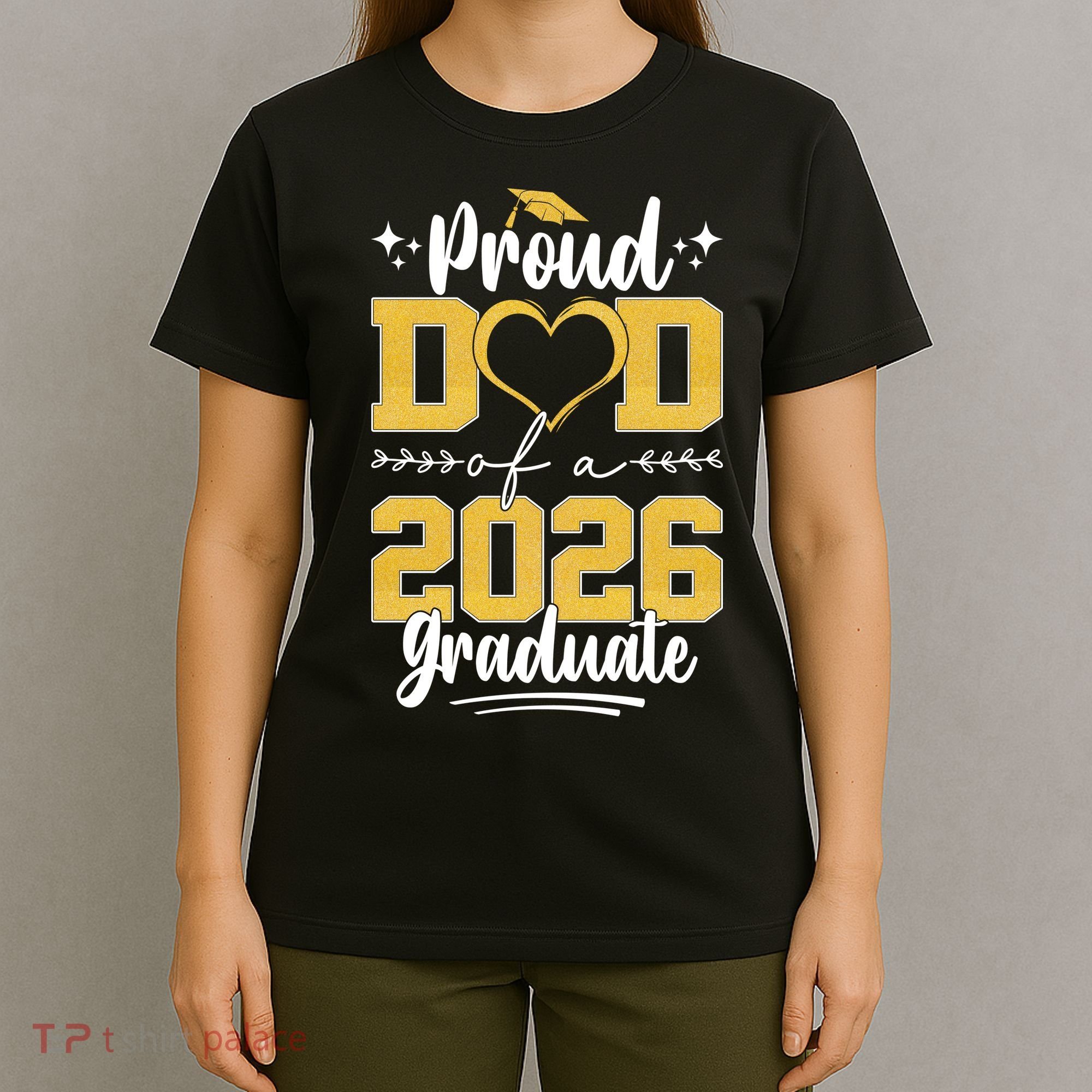 Proud Dad Of A 2026 Graduate Senior Grad T-Shirt