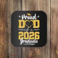 Proud Dad Of A 2026 Graduate Senior Grad Coaster thumb 0