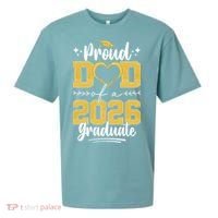 Proud Dad Of A 2026 Graduate Senior Grad Sueded Cloud Jersey T-Shirt thumb 0