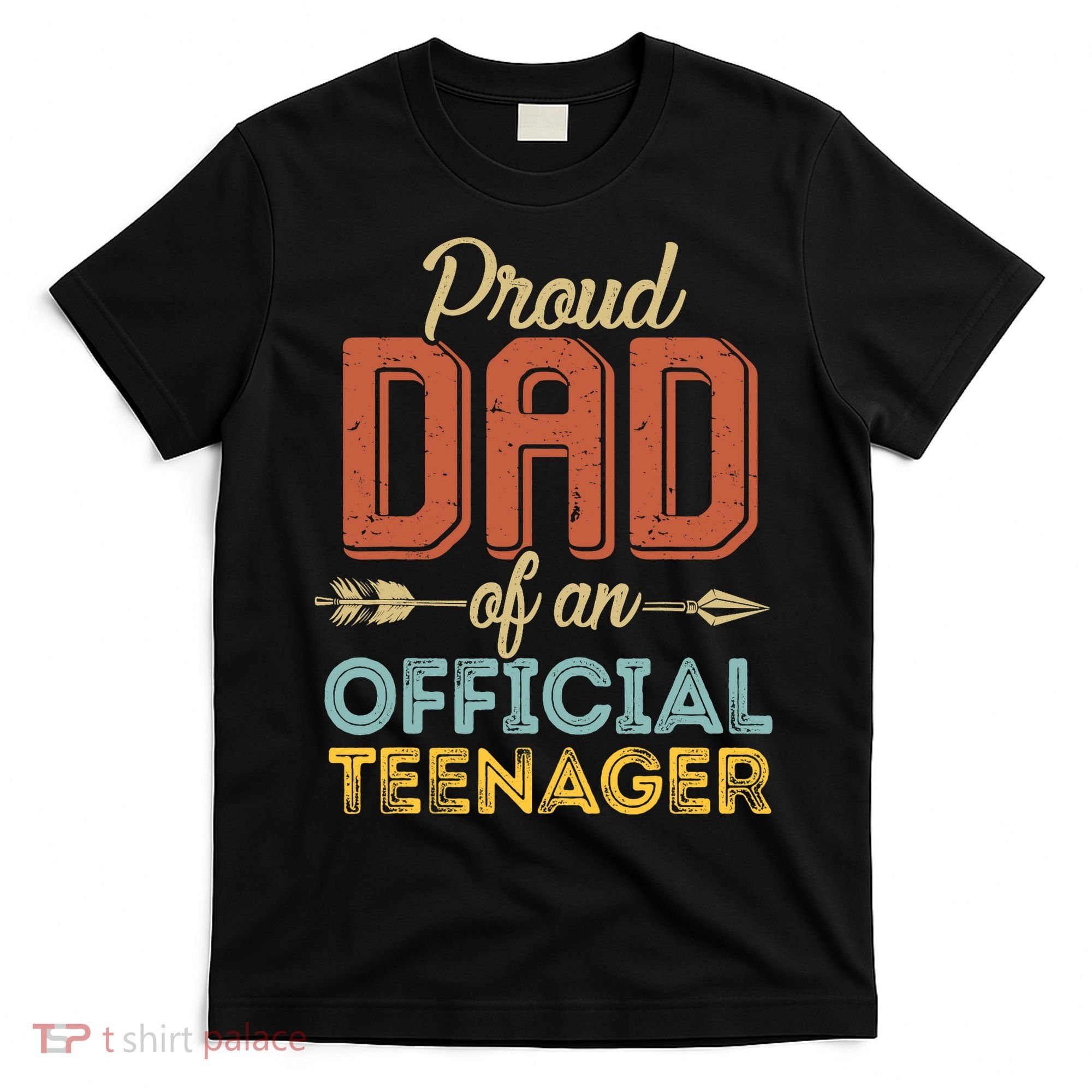 Proud Dad Of Teenager 13th Birthday 13 Years Old T-Shirt