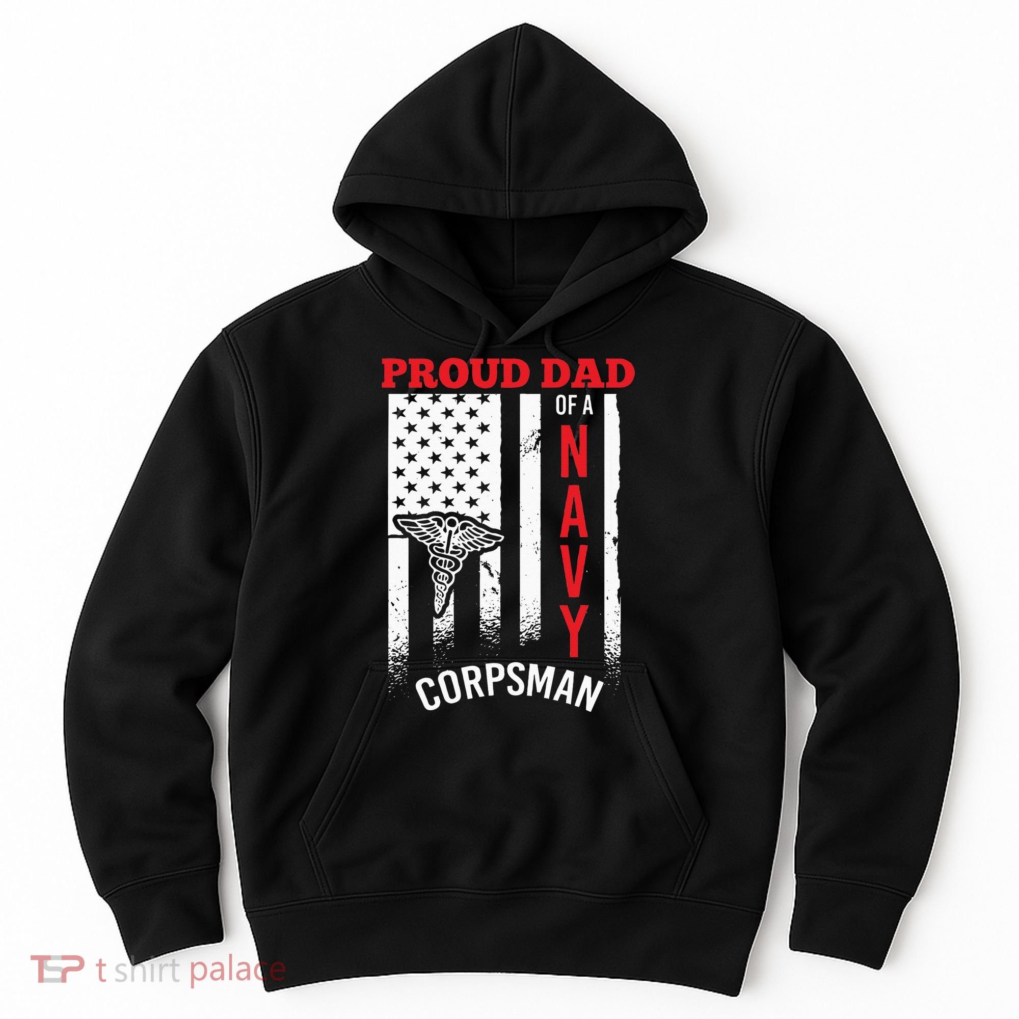Proud Dad of Navy Corpsman Hoodie