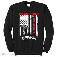 Proud Dad of Navy Corpsman Sweatshirt thumb 0