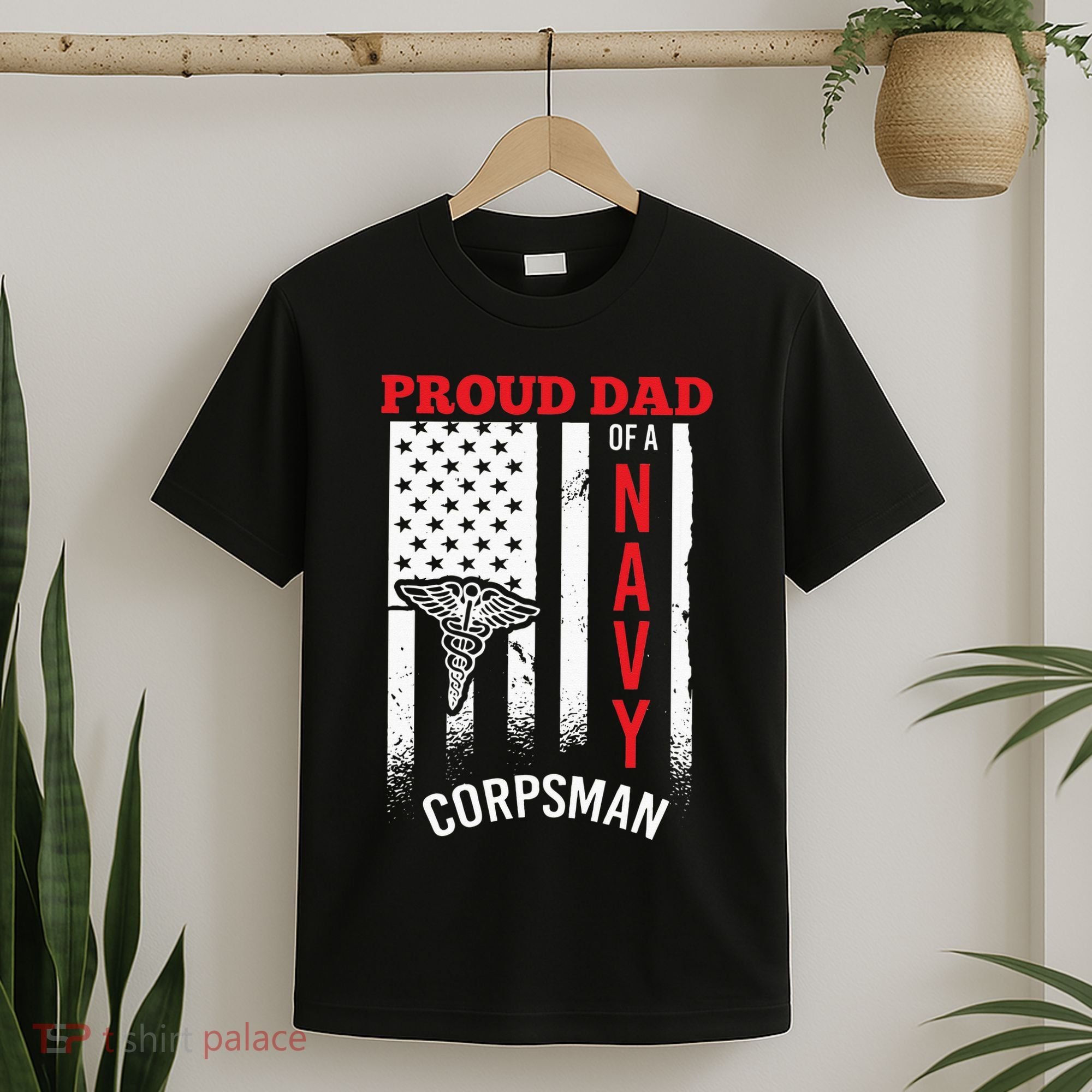 Proud Dad of Navy Corpsman T-Shirt