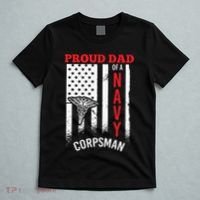 Proud Dad of Navy Corpsman T-Shirt thumb 5