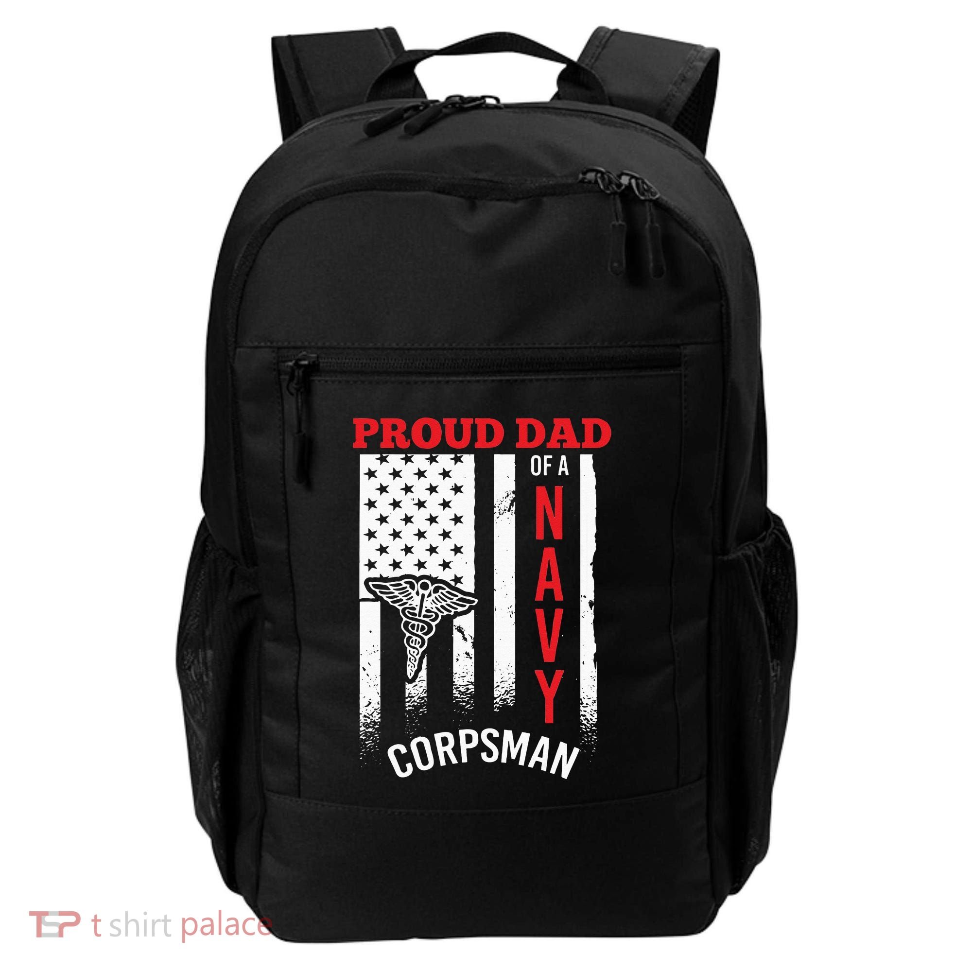Proud Dad of Navy Corpsman Backpack