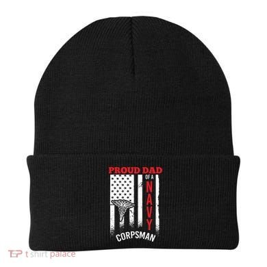 Proud Dad of Navy Corpsman Beanie