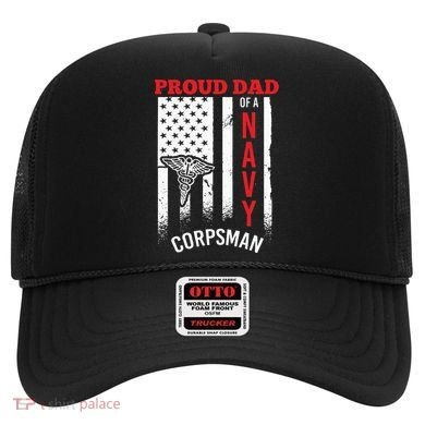 Proud Dad of Navy Corpsman Hat
