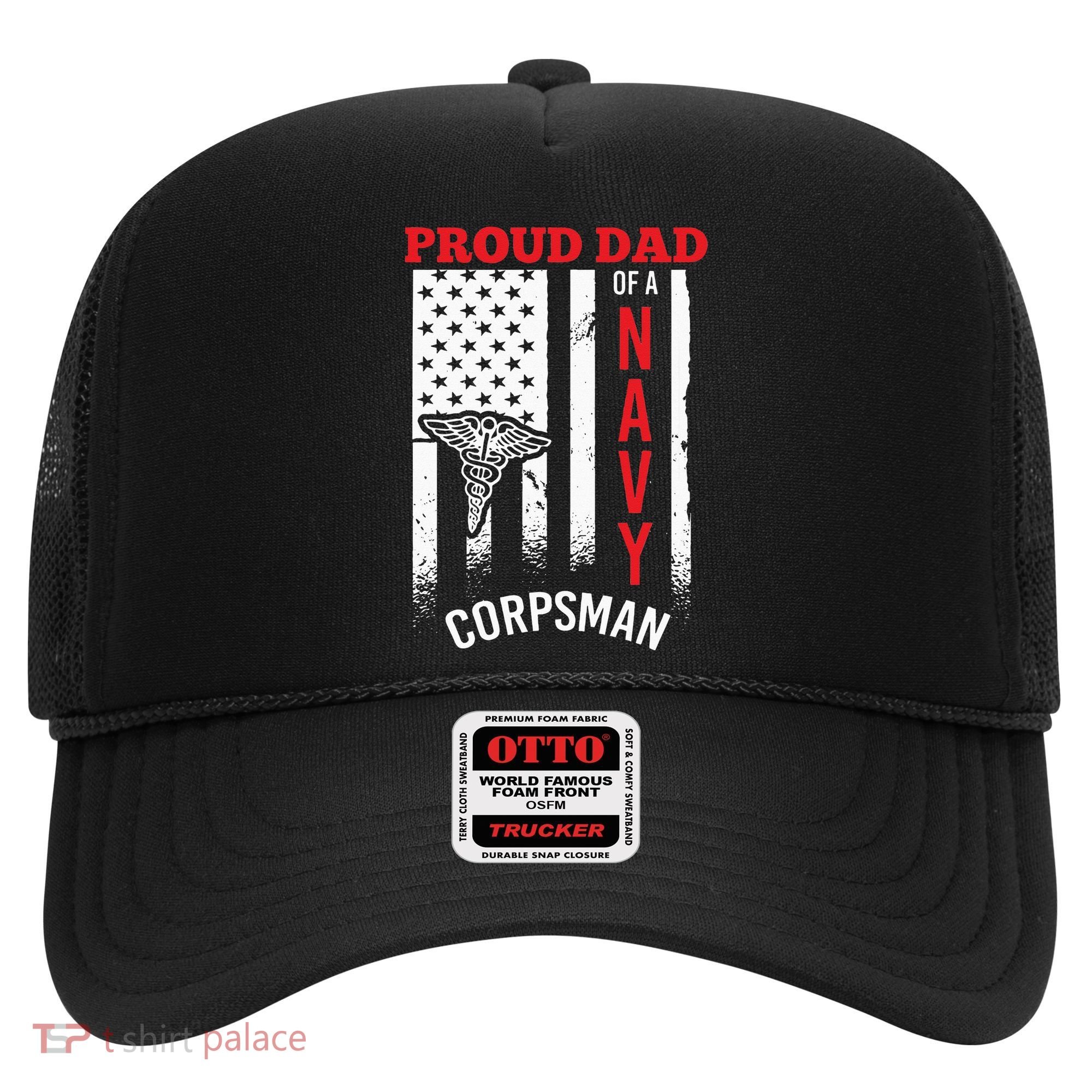 Proud Dad of Navy Corpsman Hat