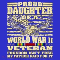 Proud Daughter Of A World War 2 Veteran Freedom IsnT Free Gift Women's Tank Top thumb 5