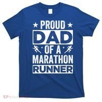 Proud Dad Of A Marathon Runner Son Father Of Son Runner Great Gift T-Shirt thumb 0
