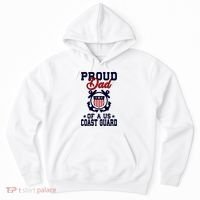 Proud Dad Of A Us Coast Guard Gift Hoodie thumb 0