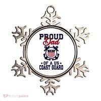 Proud Dad Of A Us Coast Guard Gift Ornament thumb 0