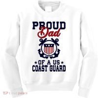 Proud Dad Of A Us Coast Guard Gift Kids Sweatshirt thumb 0