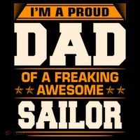 Proud Dad Of Awesome Sailor FatherS Day Gift Coffee Mug thumb 5