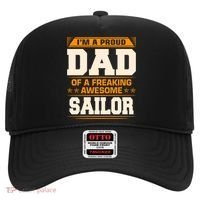 Proud Dad Of Awesome Sailor FatherS Day Gift Hat thumb 0