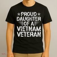 Proud Daughter Of A Vietnam Veteran Vintage T-Shirt thumb 3