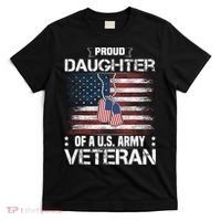 Proud Daughter Of A Us_ Army Veteran Day Family Matching T-Shirt thumb 0
