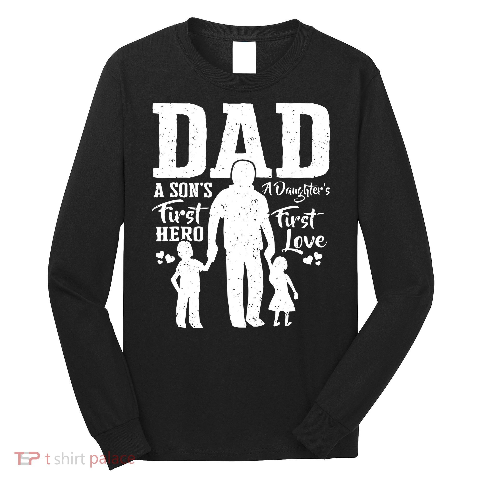 Proud Dad Of Twins Shirts Best Fathers Day Gift From Son Long Sleeve Shirt