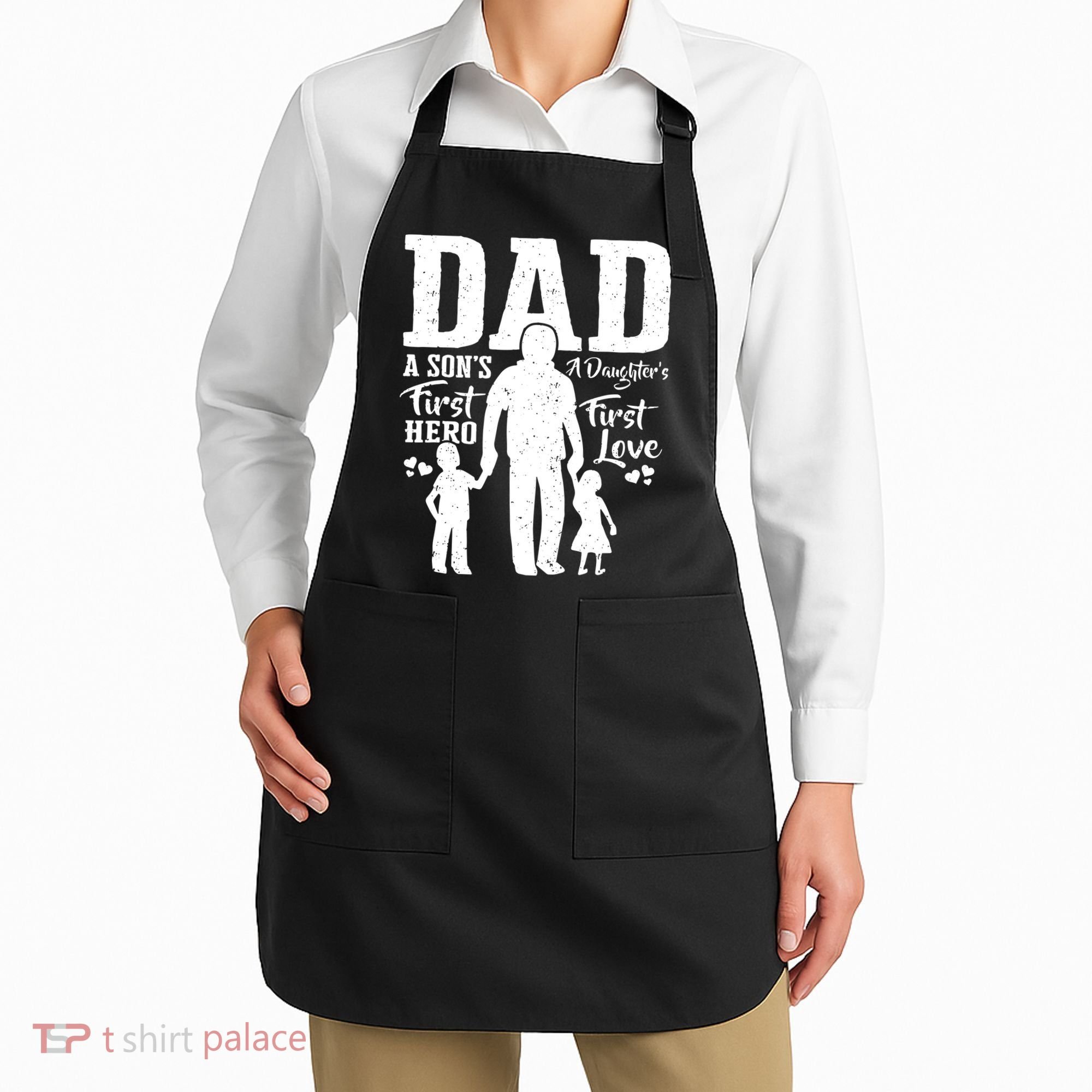 Proud Dad Of Twins Shirts Best Fathers Day Gift From Son Apron