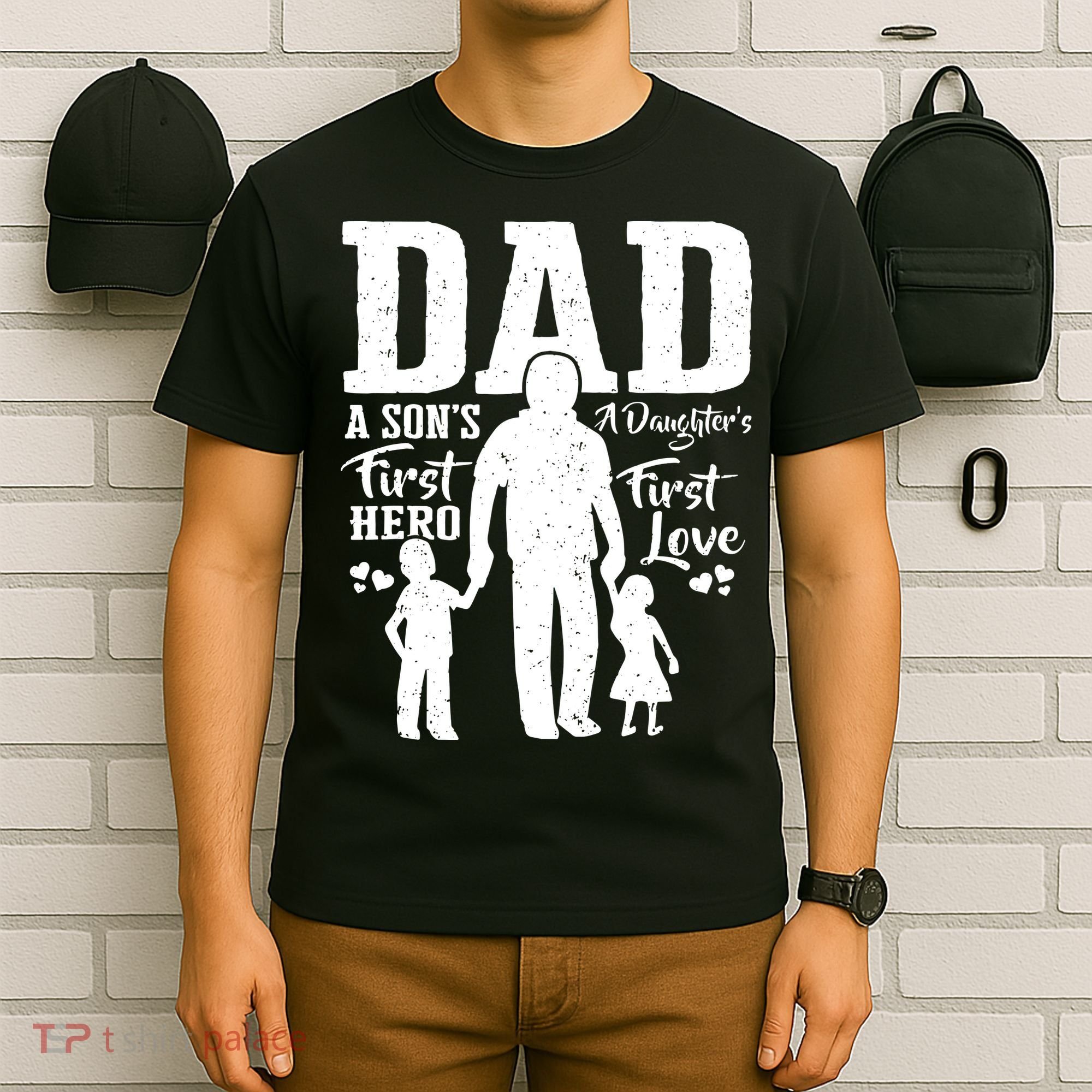 Proud Dad Of Twins Shirts Best Fathers Day Gift From Son T-Shirt
