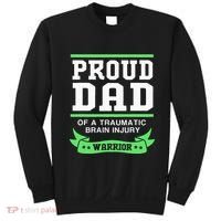 Proud Dad Of A Traumatic Brain Injury Warrior Sweatshirt thumb 0