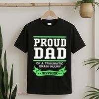Proud Dad Of A Traumatic Brain Injury Warrior T-Shirt thumb 2