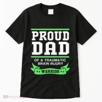 Proud Dad Of A Traumatic Brain Injury Warrior Tall T-Shirt thumb 0