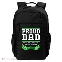 Proud Dad Of A Traumatic Brain Injury Warrior Backpack thumb 0