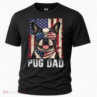 Pug Dad Cooling Performance Crew T-Shirt thumb 0
