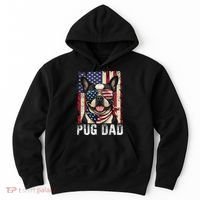 Pug Dad Hoodie thumb 0