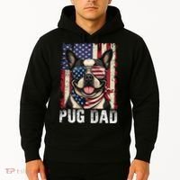 Pug Dad Hoodie thumb 2