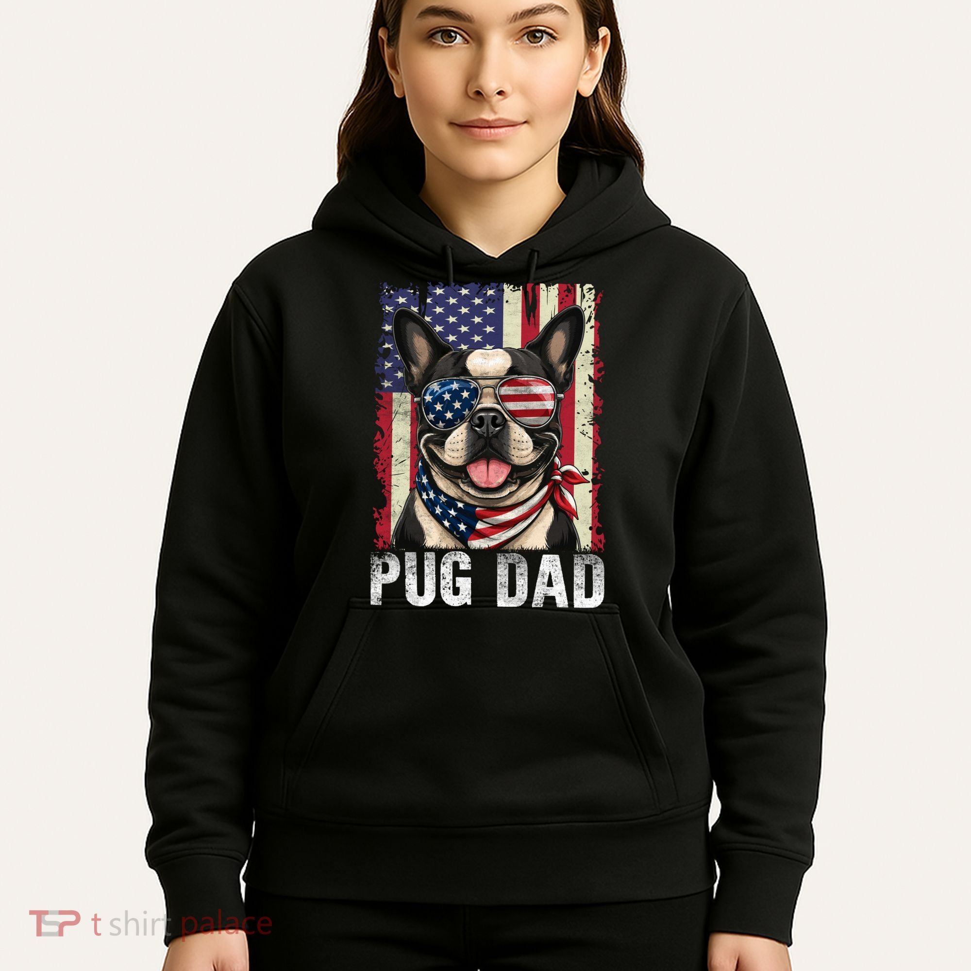 Pug Dad Hoodie